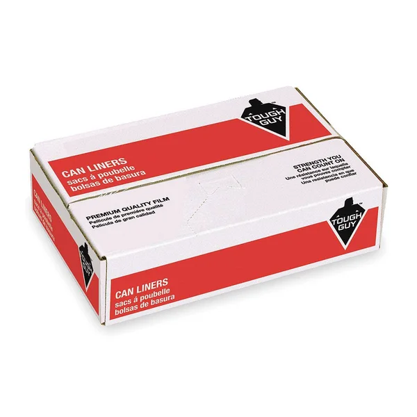 Trash Bags - 45 gal, 1.1 mil, PK100 Tough Guy 5XL58
