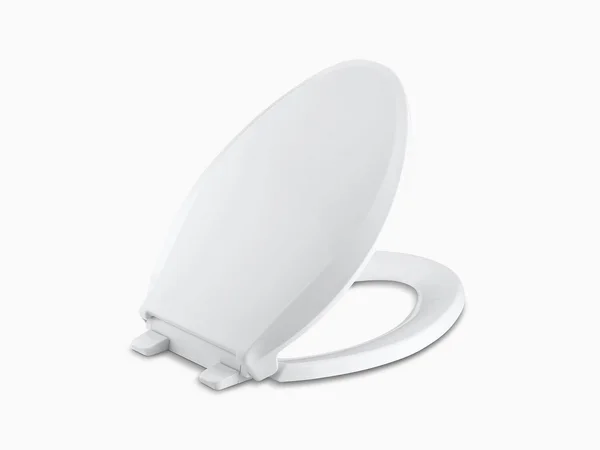 Kohler 4636-58 Cachet Quiet-Close with Grip-Tight Elongated Toilet Seat - Thunder Grey