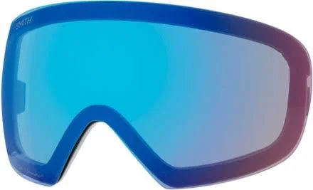 Smith Optics I/O Mag S Snow Goggles (Black - ChromaPop Sun Platinum Mirror)