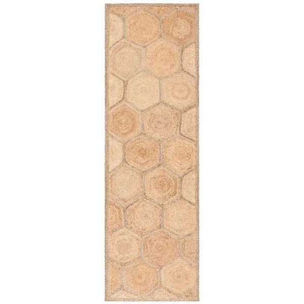 Safavieh Natural Fiber NF882B 3&0x22 x 5&0x22 Natural - Grey Area Rug