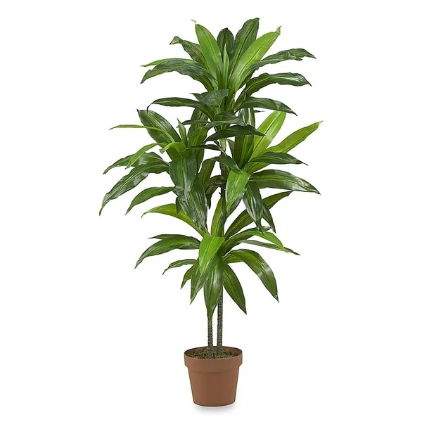Nearly Natural 48x22 Real Touch Dracaena Silk Plant Green