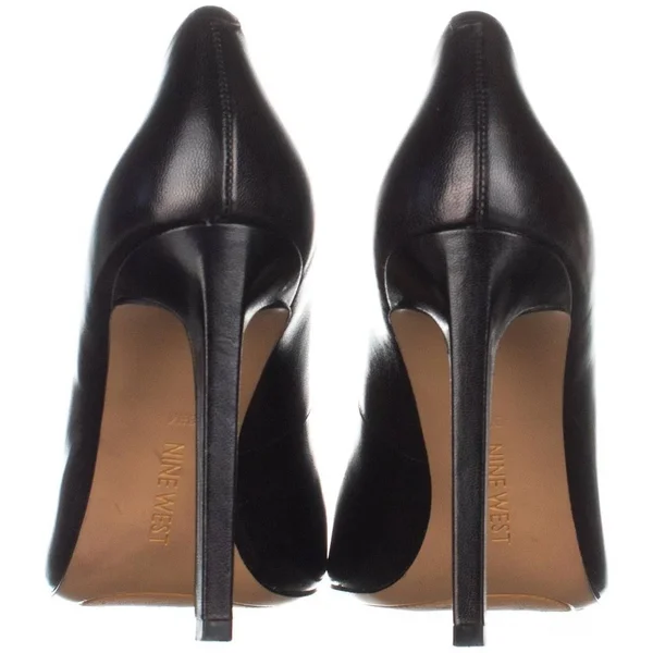 Nine West Women's Tatiana Dress Pumps - Black Leather, 8.5