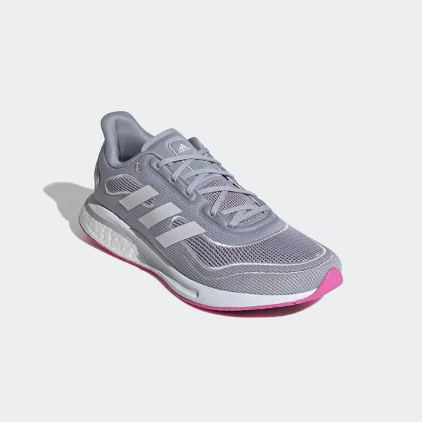 Adidas Supernova Shoes Halo Silver 9 - Womens Running Shoes