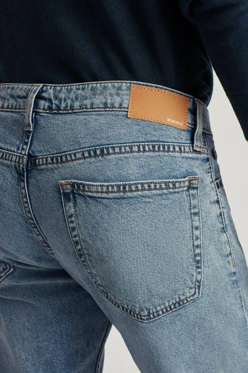 All Season Jean Pants Athletic for Men by Bonobos - Tide Wash - 30