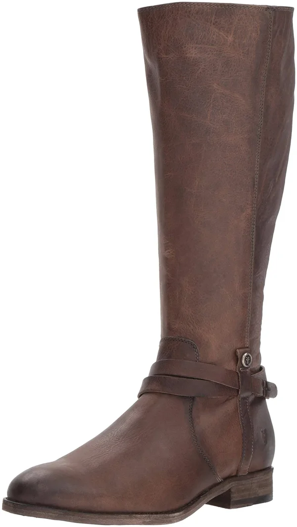 Frye, Melissa Belted Tall, 5.5 US, Stone
