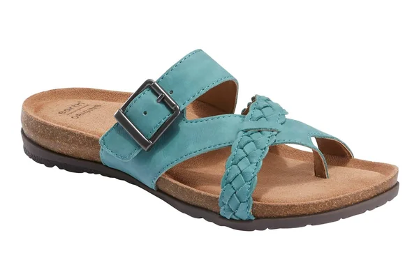 Earth Origins Orono Foster Women's Sandal (Green - Size 6 - Leather)