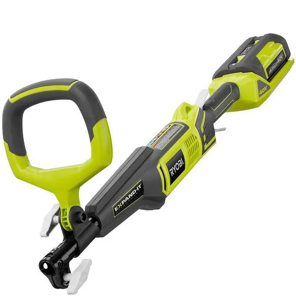 Ryobi 10 in. 40-Volt Lithium-Ion Cordless Pole Saw - 2.6 Ah Battery and Charger
