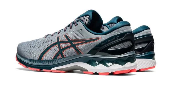 Asics Men's Gel-Kayano (Wide) 27 Sheet Rock-Magnetic Blue, 11.5