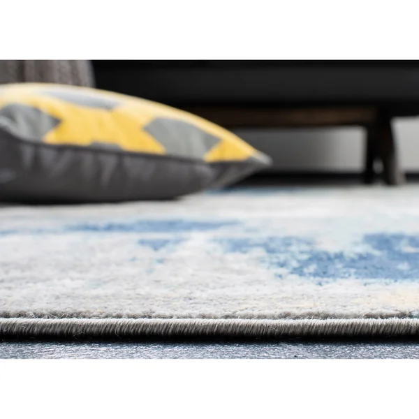 Safavieh Jasper Maleah Modern Abstract Rug - 2& x 22& Runner - Grey/Gold