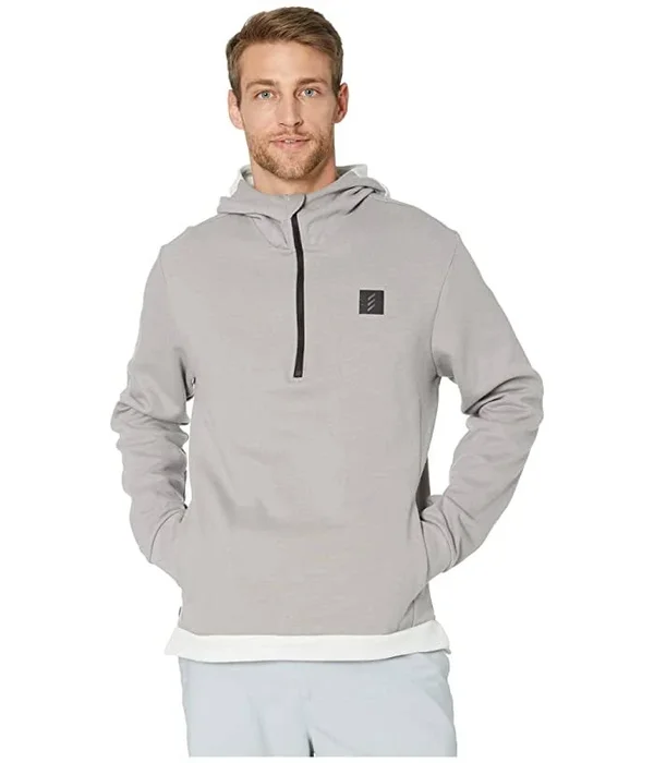 Adidas Golf Men's Adicross Hoodie - Dove Grey, Large
