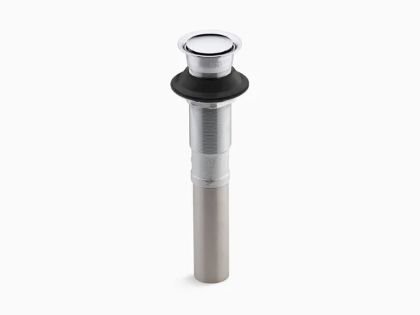 Kohler K-7124-CP Polished Chrome Pop Up Clicker Drain Without Overflow