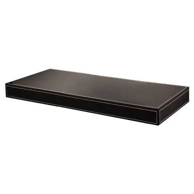 Beech Floating Shelf Red Barrel Studio Finish: Black - Size: 1.75x22 H x 24x22 W x 10x22 D