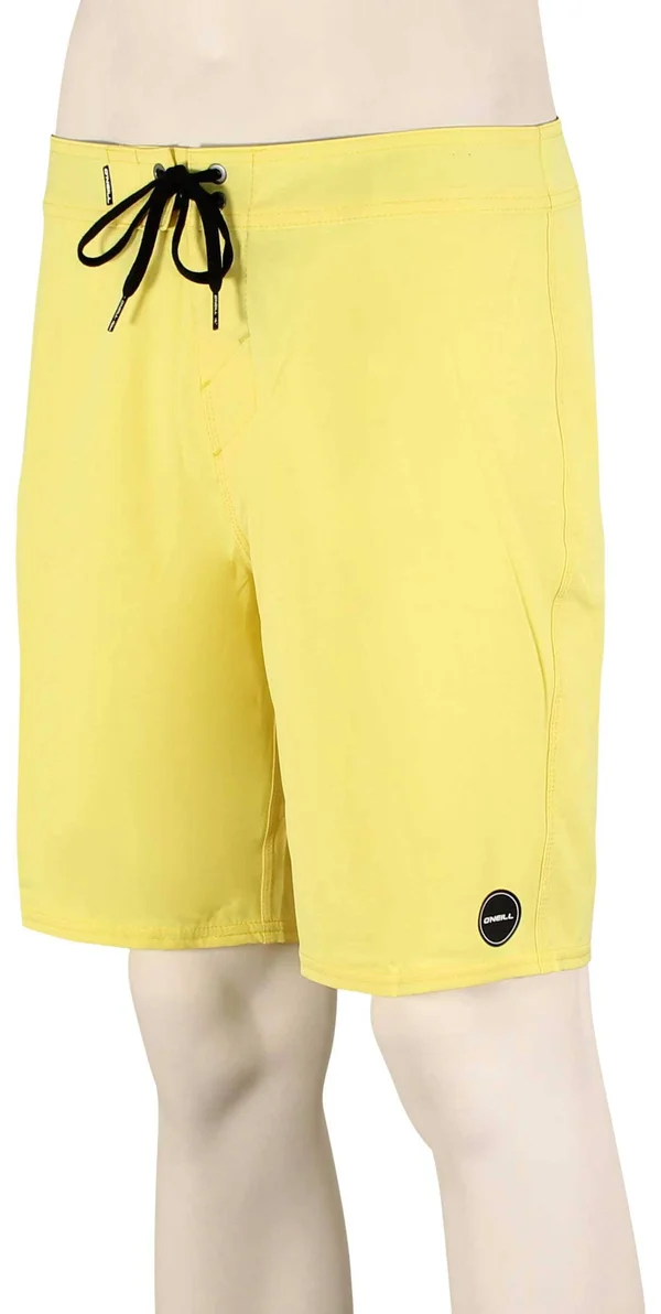 O&Neill Hyperfreak Solid 19x22 Boardshorts Men's Lemon - 29
