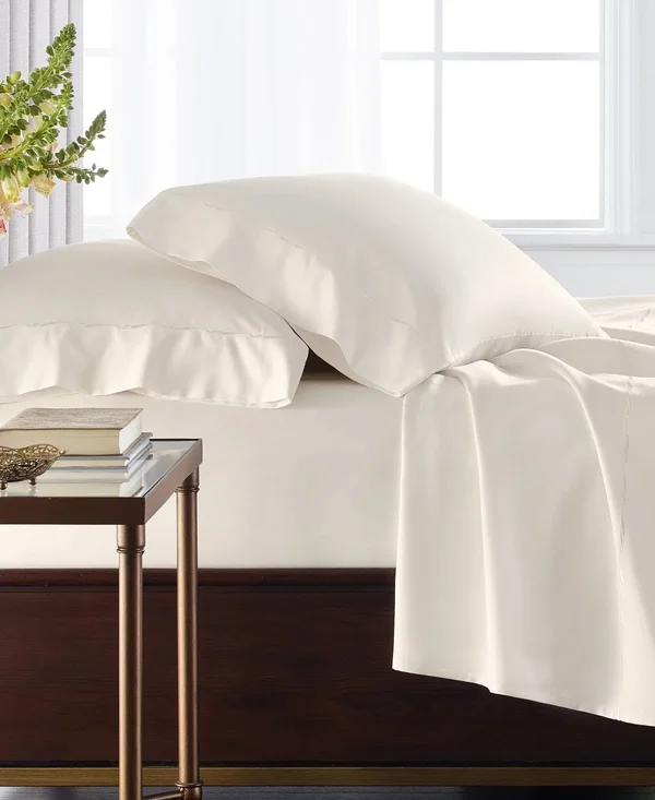 Hotel Collection Set of Two Classic 800 Thread Count - 100% Egyptian Cotton, King Pillowcases, Created for Macy&s - Ivory