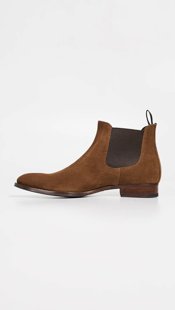 to Boot New York Men's Shelby Chelsea Boots - Brown - Size 12