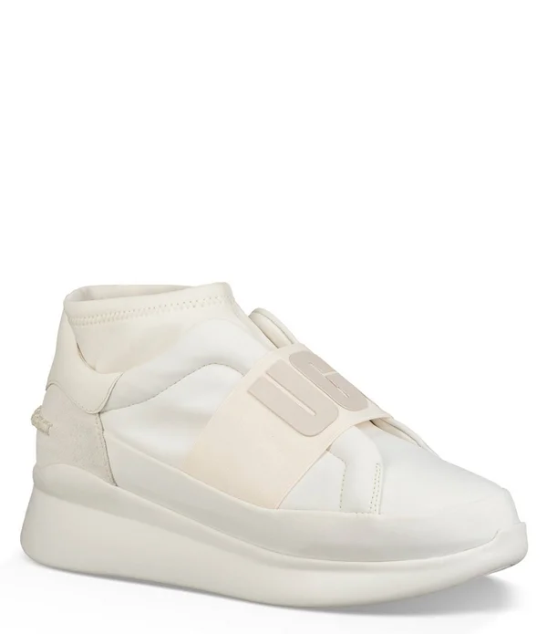 Ugg Women's Neutra Sneaker Neoprene 1095097 - 5.5, Coconut Milk