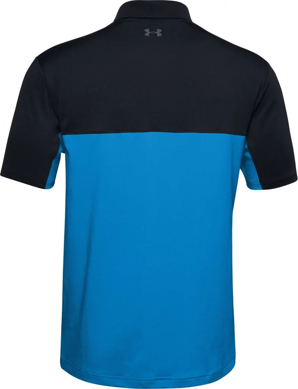 Under Armour Mens Colorblock Golf Polo Shirt