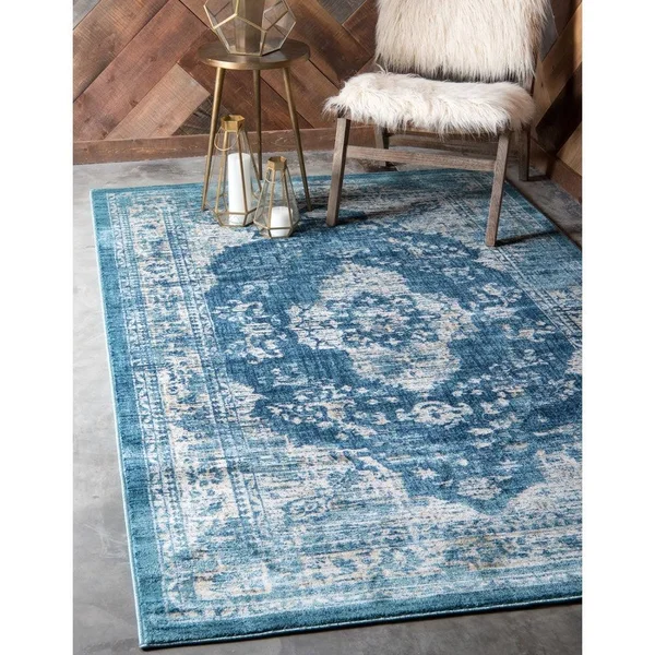 Unique Loom Norrebro Oslo Area Rug - 8& x 11& 4 (Beige)