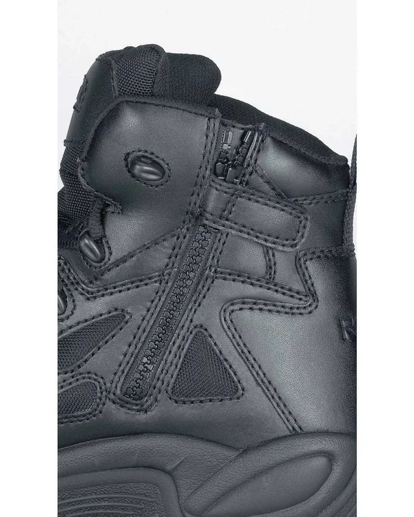 Reebok 6x22 Rapid Response RB Side-Zip Waterproof Boots - Men's Black