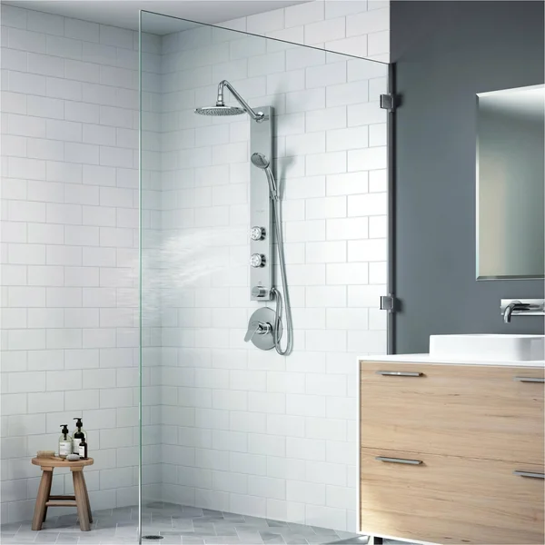 Pulse ShowerSpas 1021-ssb Aloha Brushed Stainless Steel Shower System