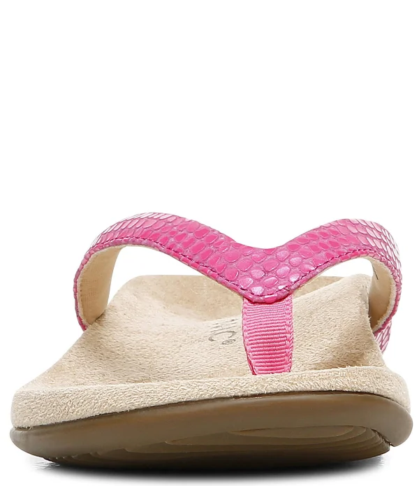 Vionic Dillon Women's Shoes White Lizard : 9 M