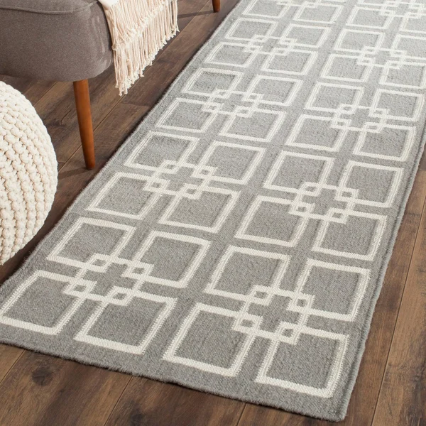 Safavieh 5& x 8& Martha Stewart Square Dance Cement Gray Rug