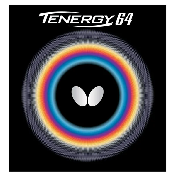 Butterfly Tenergy 64 Table Tennis Rubber Black, 2.1 mm