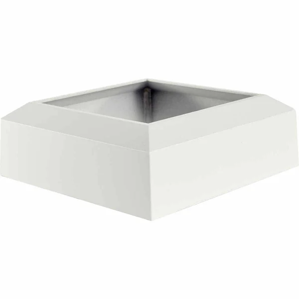 AFCO - Industries EA06SBENSCWE Wellington Base for 6x22 Endura-Aluminum Wellington Style Columns, Textured Brown Finish