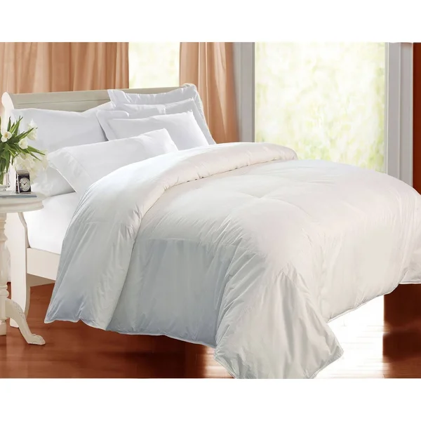 Kathy Ireland Eco Unbleached Cotton Down Comforter Twin