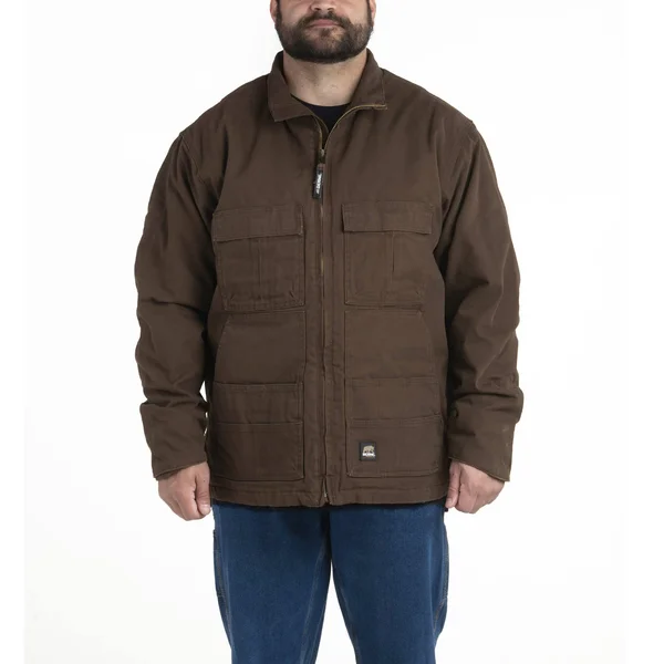 Berne Flex180 Washed Chore Coat - Bark - 3XL - Regular