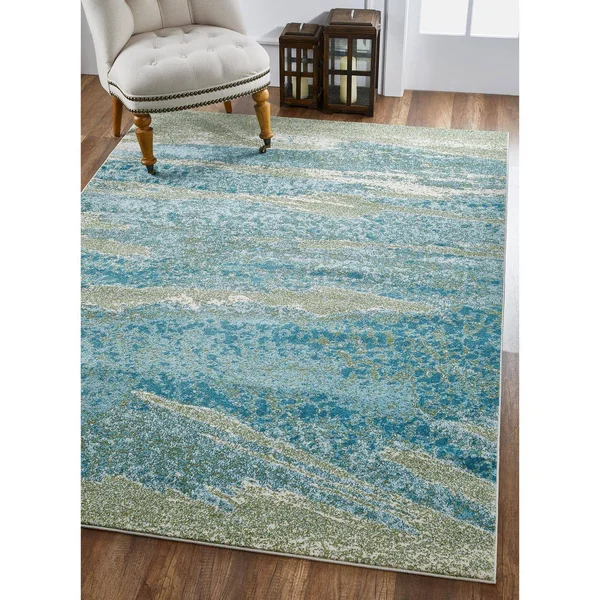 Kas Illusions 6220 Ocean Mist Area Rug 6&7x22 x 9&6x22