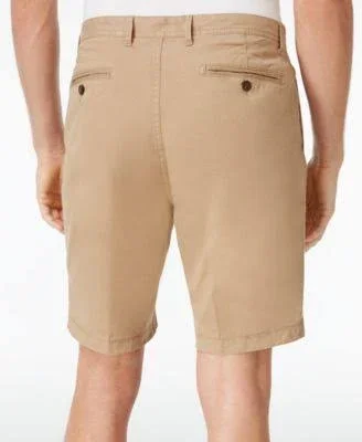Michael Kors Mens Spring Stretch Casual Chino Shorts, Blue, 30