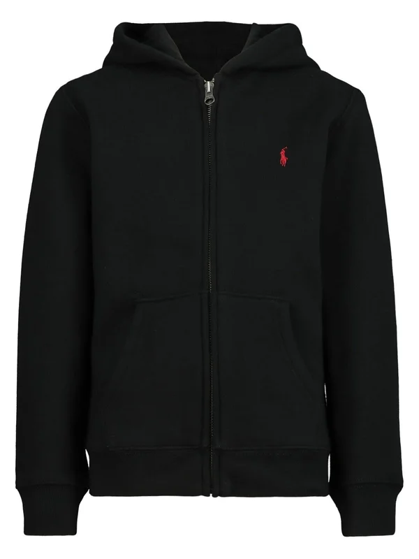 Polo Ralph Lauren Little Boys Full Zip Hoodie - Black 5