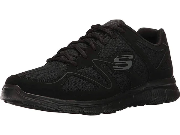 Skechers Sport Men's Satisfaction Flash Point Oxford - Black