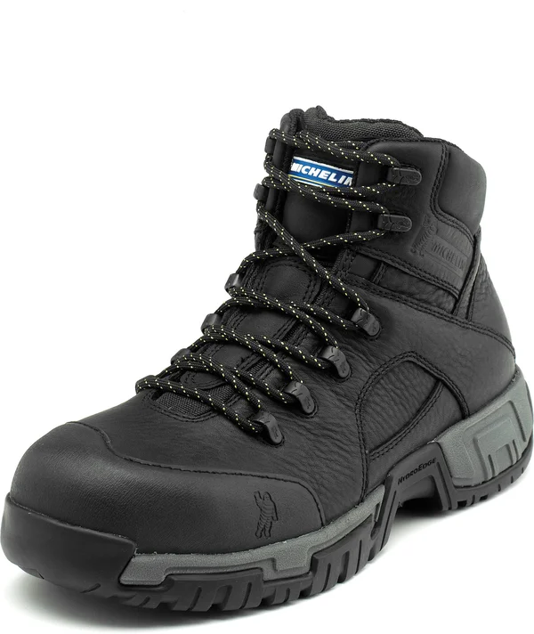 Michelin Work Boots Mens HydroEdge Steel Toe Puncture Black XHY866, Men's, Size: 11.5