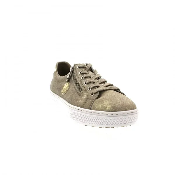 Rieker L59L8-62 Ladies Casual Trainers Gold: 41