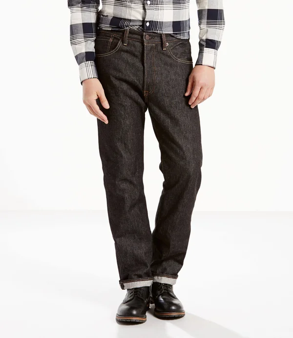 Levi&s 501 Original Shrink-to-Fit Men's Jeans - Black 35x36