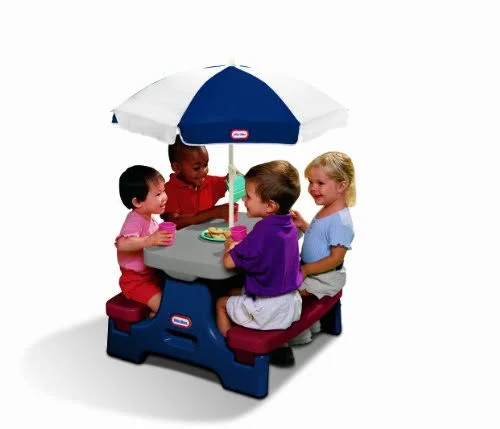 Little Tikes Endless Adventures Easy Store Junior Table With Umbrella