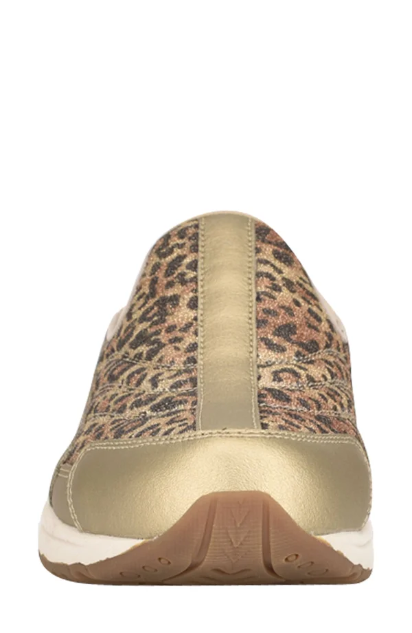 Easy Spirit Women's Traveltime Mules - Gold Leopard