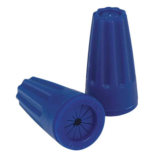 King Innovation 10241 DryConn Low Voltage Wire Connector, 100 pk, Blue