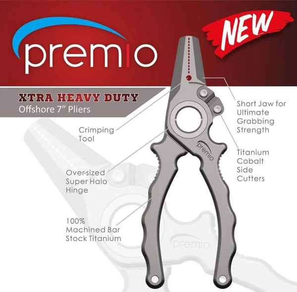 Danco Premio Titanium Pliers 7x22