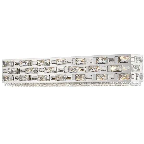 Z-Lite 912-6V-CH-LED 6 Light Vanity, Chrome