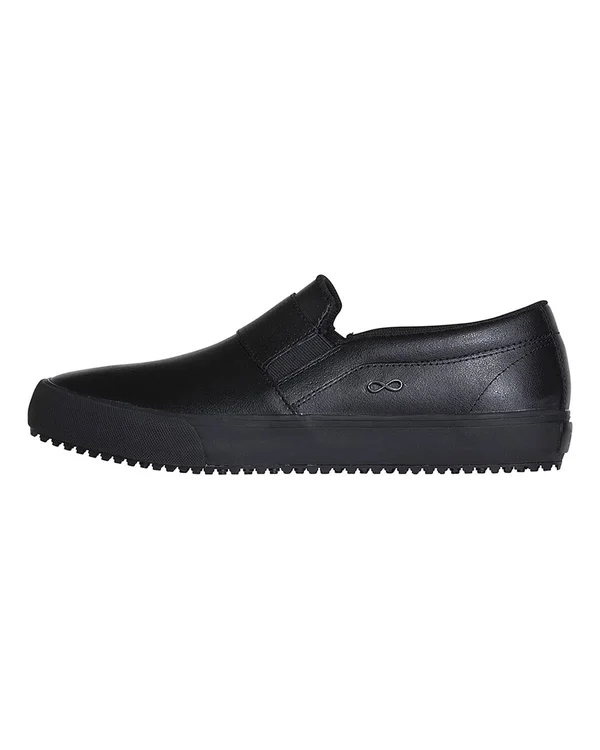 Infinity Footwear Rush Vulcanized Footwear - Black on Black - 7H