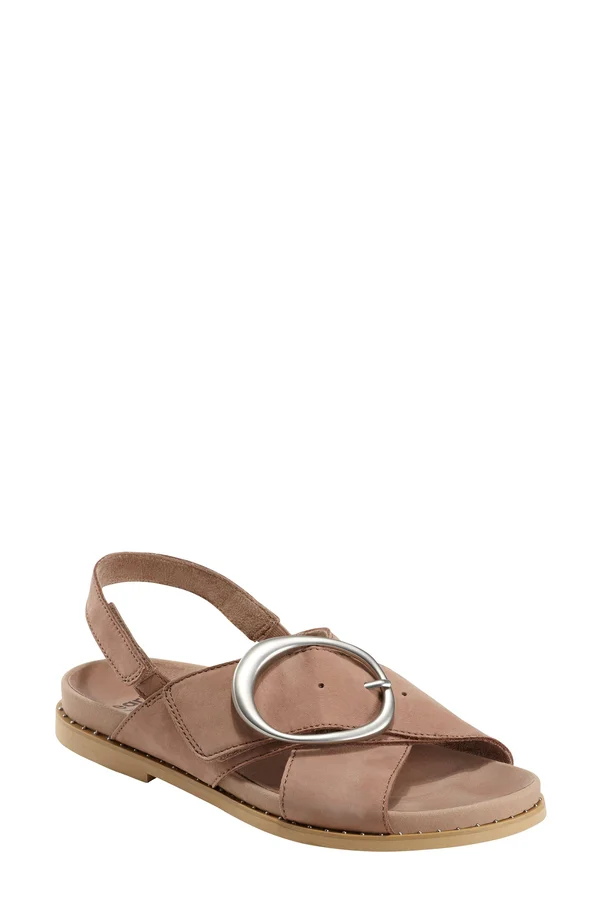 Earth Ambrosia - Women's Supportive Sandal Dark Blush - 7.5 Medium