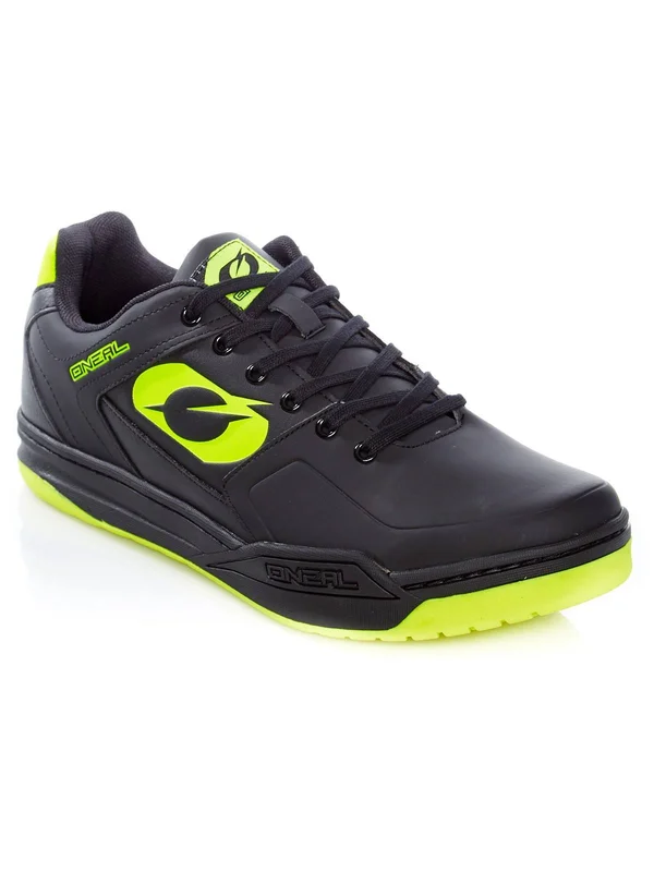 Oneal Pinned SPD S18, Shoes - Black/Neon-Yellow - 36