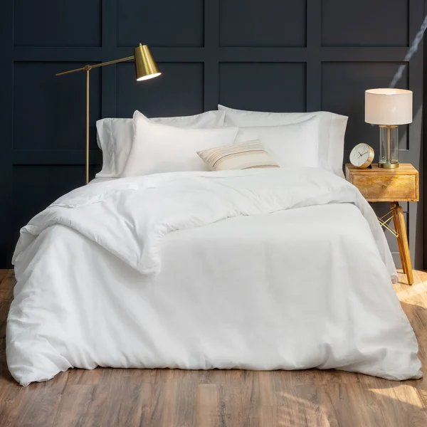 Welhome Relaxed 3-Piece Duvet Cover Set - Oatmeal