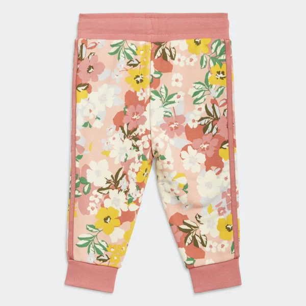 Adidas Girls& Infant and Toddler Originals Her Studio London Floral Crew Sweatshirt and Jogger Pants Set GN2256 - 18 Month - Pin