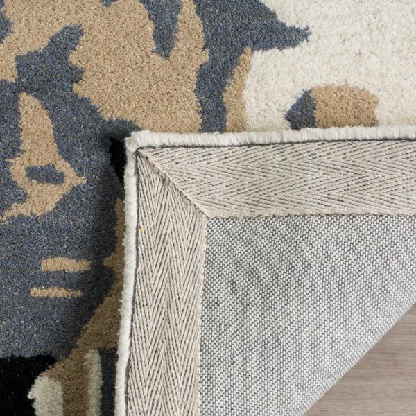 Safavieh Bella BEL117A 2&3x22 x 9&0x22 Runner Ivory - Grey Area Rug