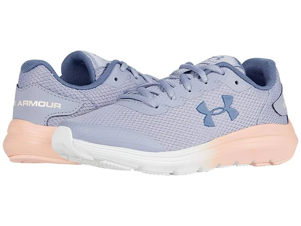 Under Armour Kids& Surge 2 Athletic Shoes - 6.5 - Purple