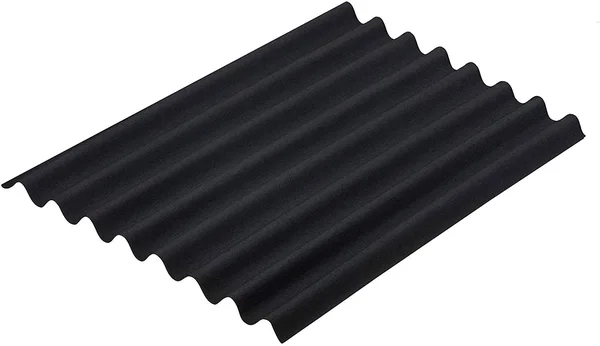 Onduline Easyline Black Sheet 1000mm x 760mm 2.6mm. Please REFER to The Easyline Section of The Onduline Website for Full Fixing